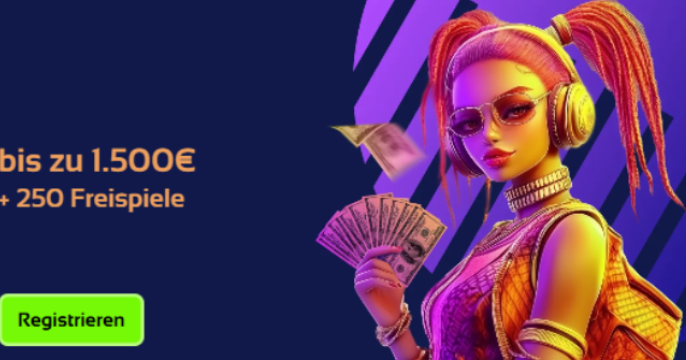 Browinner Casino-Banner mit Werbeaktionen für neue Benutzer